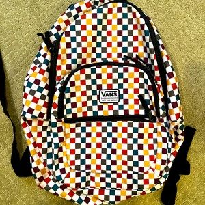 Vans backpack. Multicolored